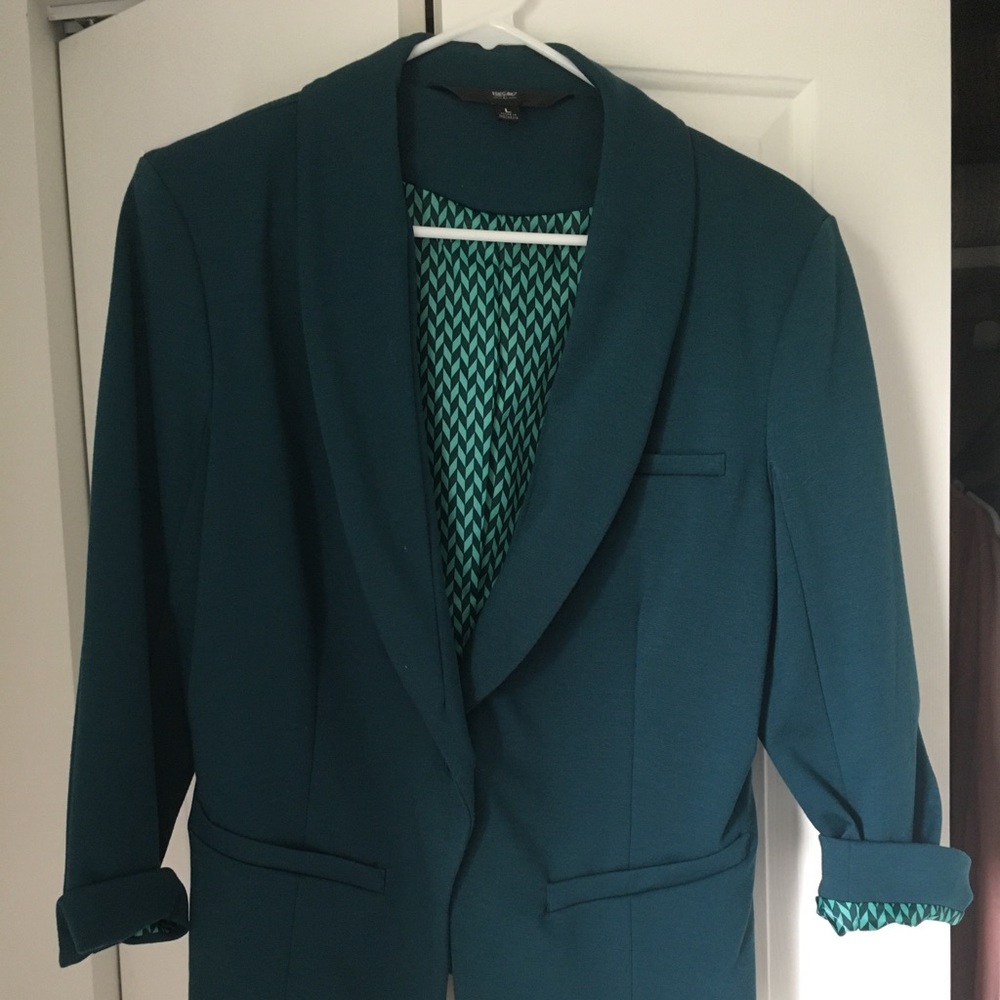 Mossimo teal blazer